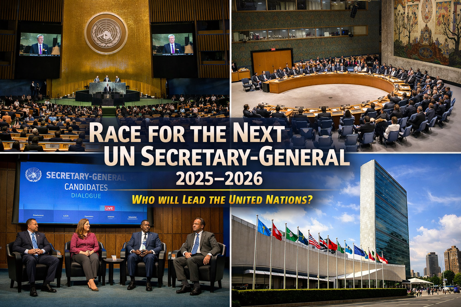 A New Race for the World’s Top Diplomat: Inside the 2025–2026 UN Secretary-General Election