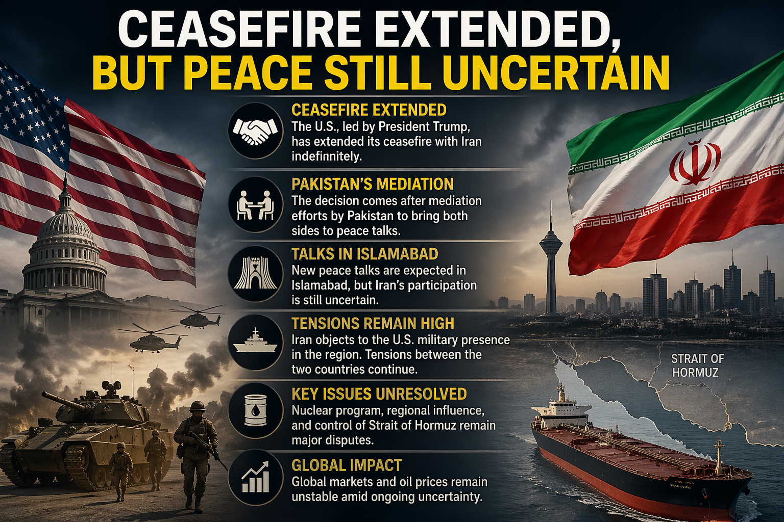 Ceasefire Extended After Pakistan’s High-Level Diplomatic Interv