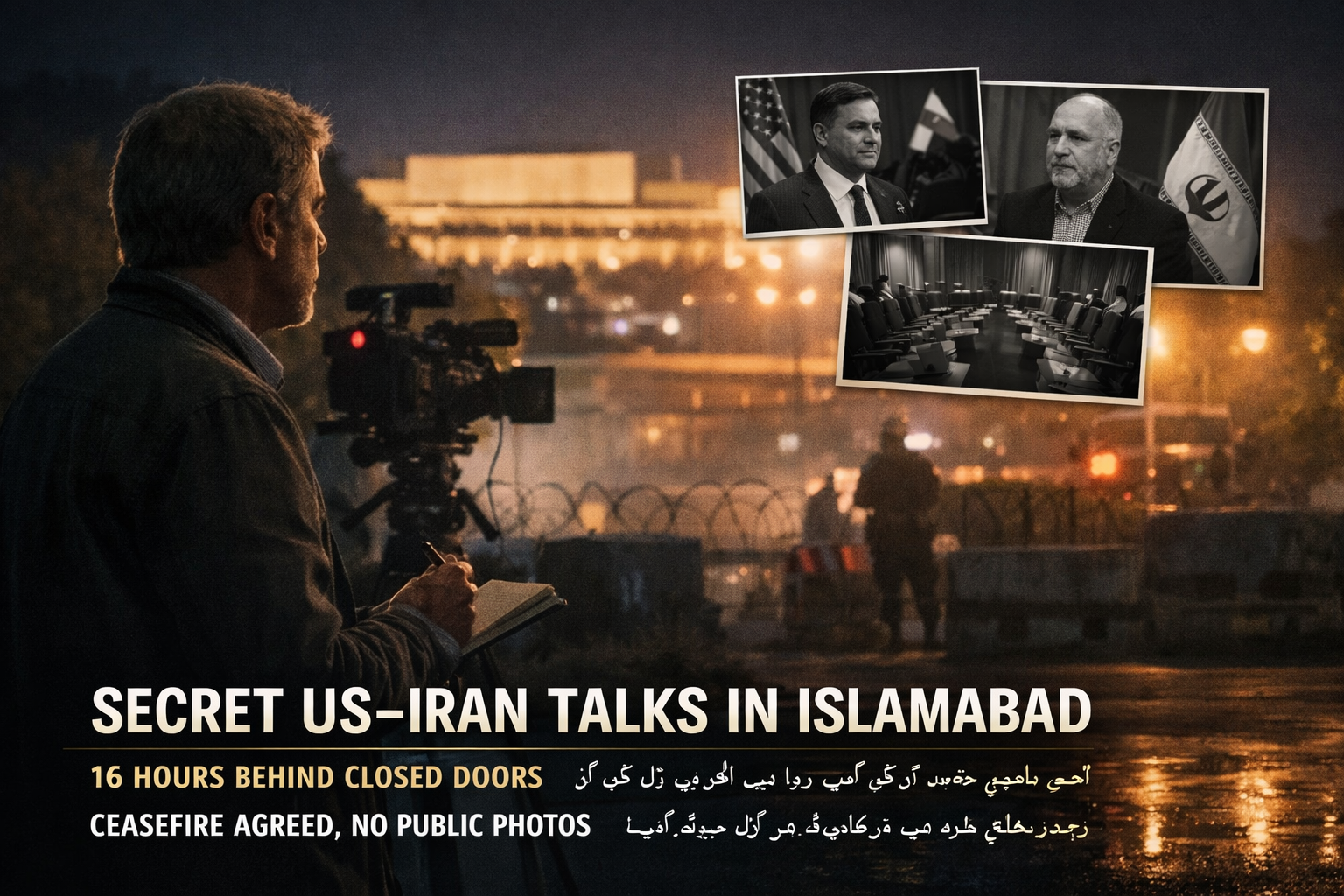 Ceasefire Agreed After Sixteen Hours of Closed-Door Talks