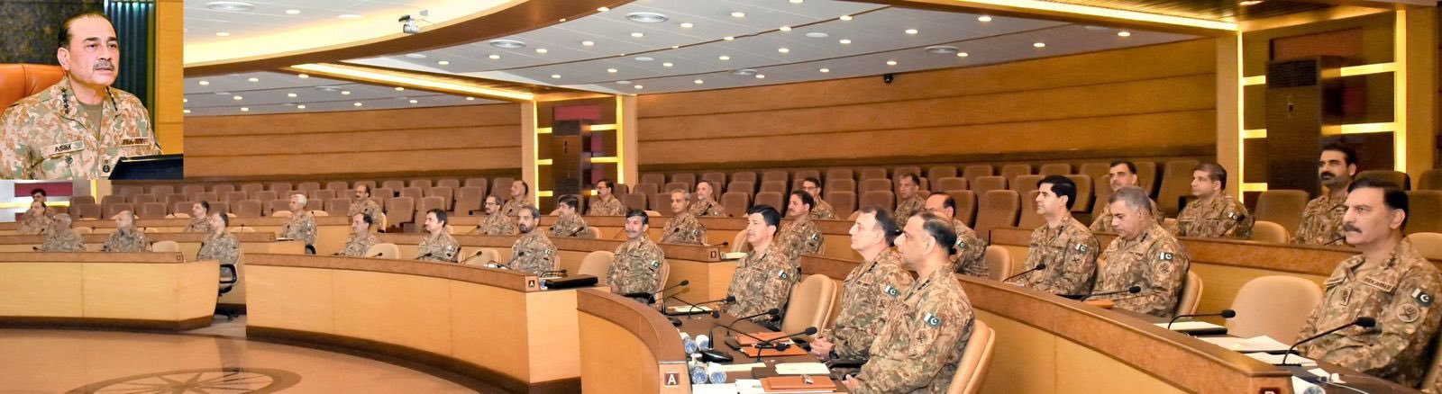 COAS Chairs 275th Corps Commanders’ Conference, Reaffirms Resolve to Eliminate Terrorism and Ensure National Securit