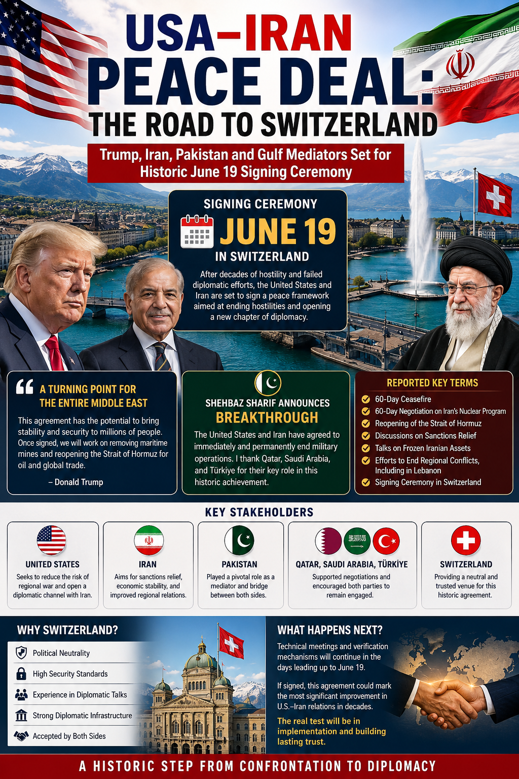 🇺🇸🇮🇷 USA–IRAN PEACE DEAL: THE ROAD TO SWITZERLAND