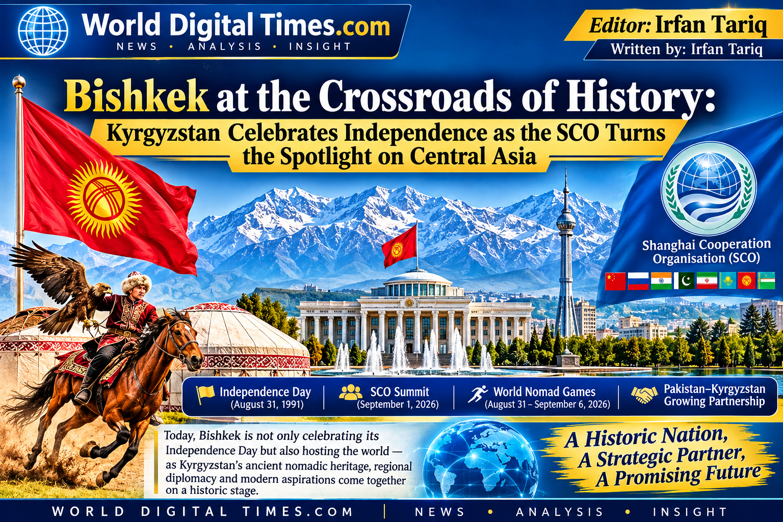 Kyrgyzstan Celebrates Independence as the SCO Turns the Spotlight on Central Asia