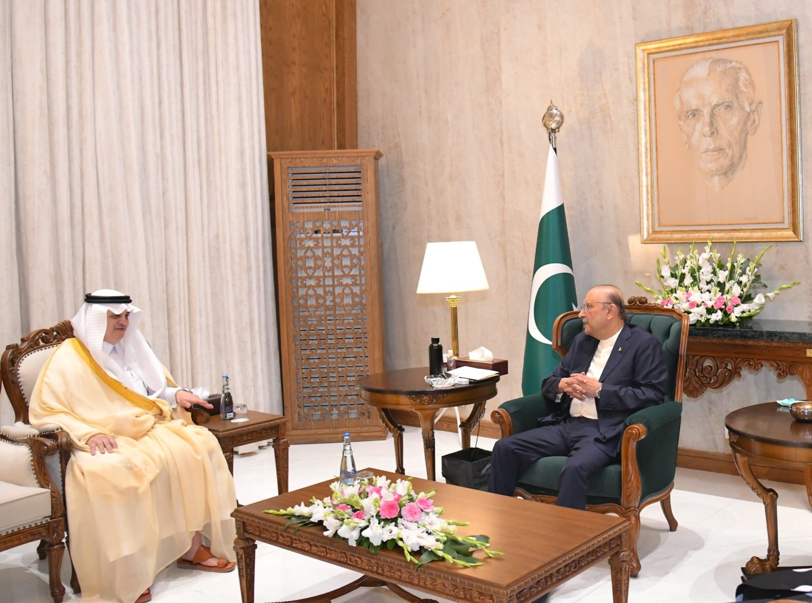 Saudi Ambassador Nawaf Al-Malkiy Bids Farewell to President Zardari; Pakistan-Saudi Ties Hailed as “Time-Tested and Strategic”